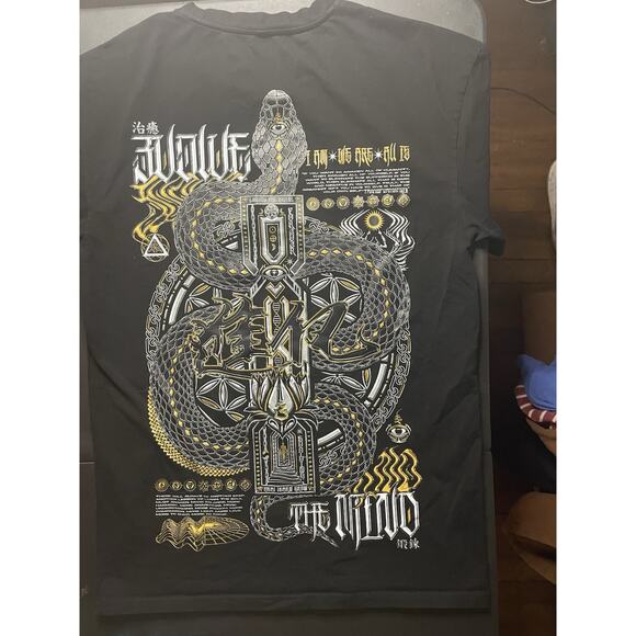 Rage Nation Apparel Evolve The Mind AR Activated Premium T-Shirt Size L - Picture 6 of 8